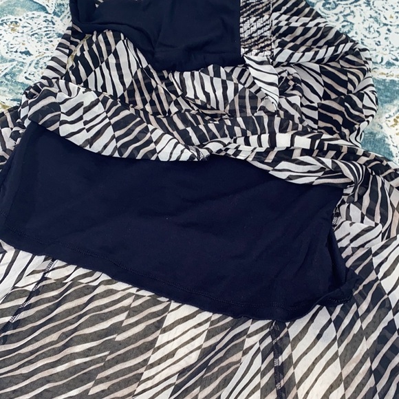 Cabi safari print maxi dress size xsmall - Picture 6 of 7